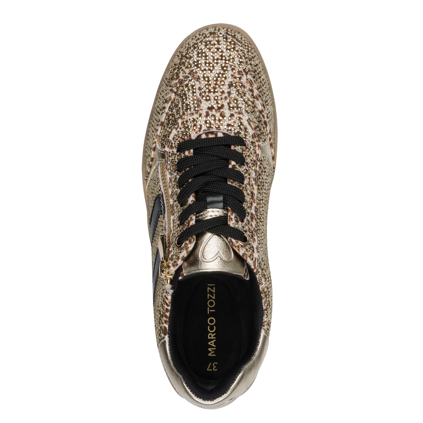 MT Rhinestone Trainers - Leo Dune Comb