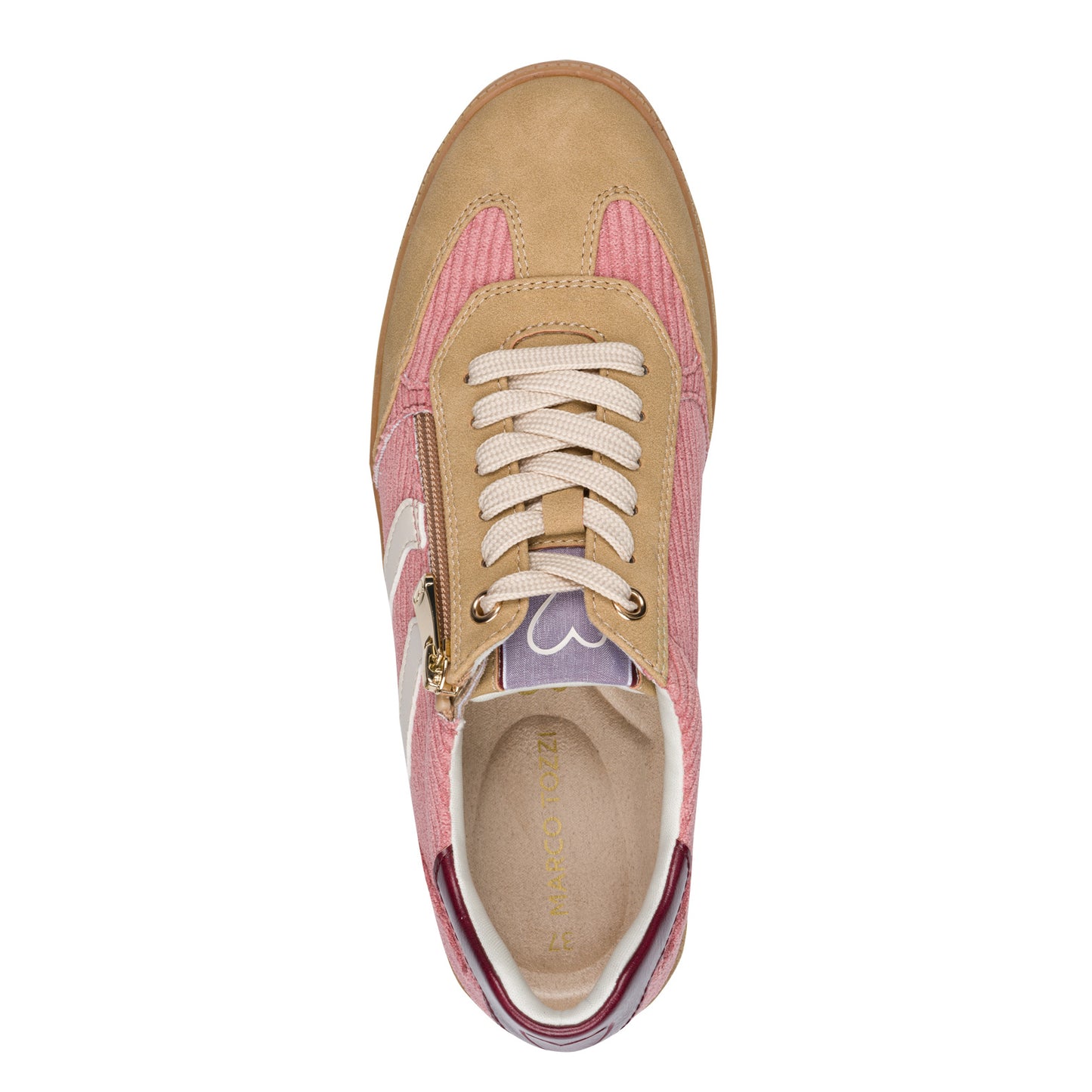MT Cord Trainers - Rose Comb