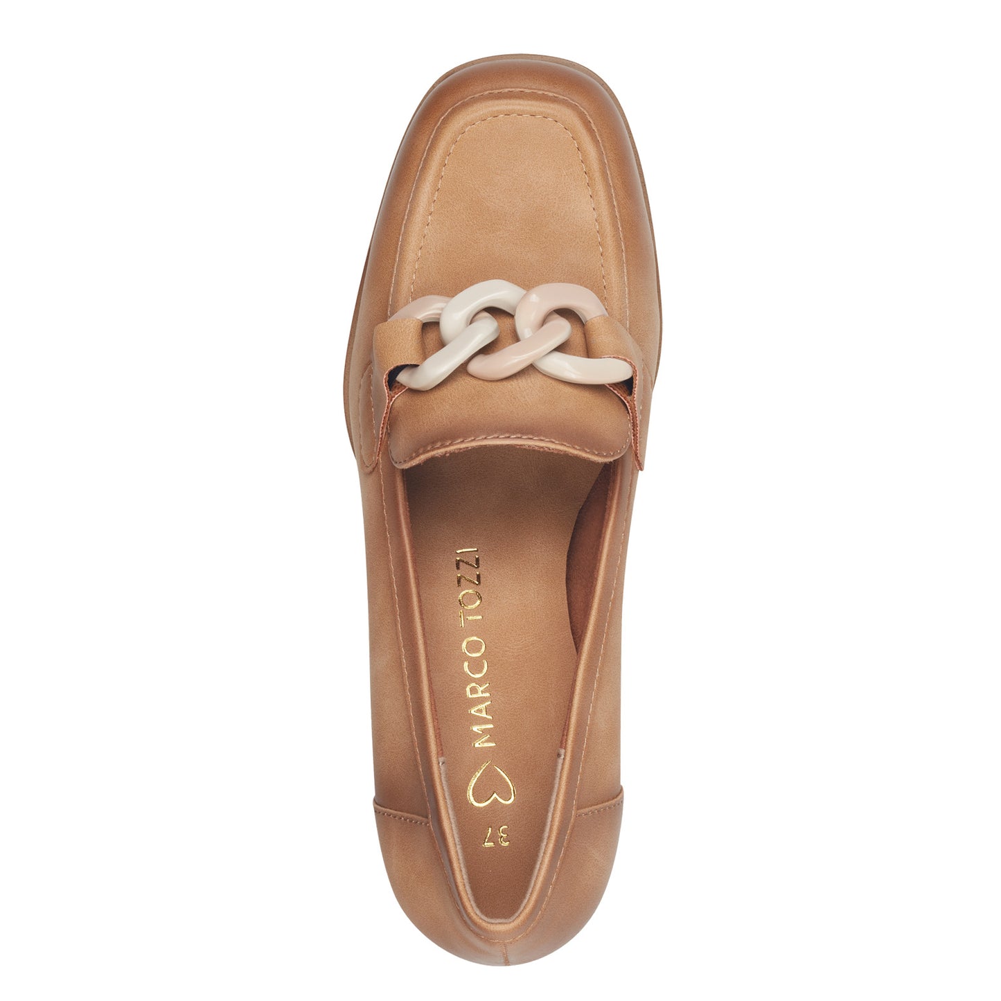 MT chain heel - taupe