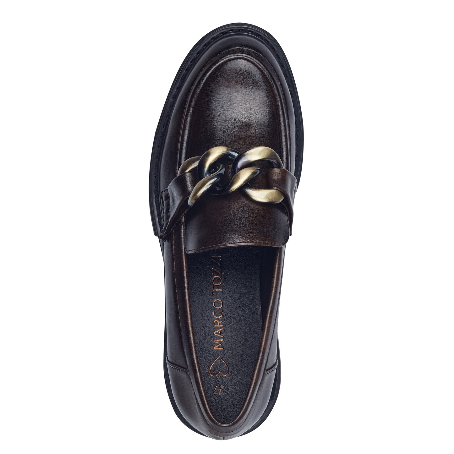 MT Chain Loafers - Mocca