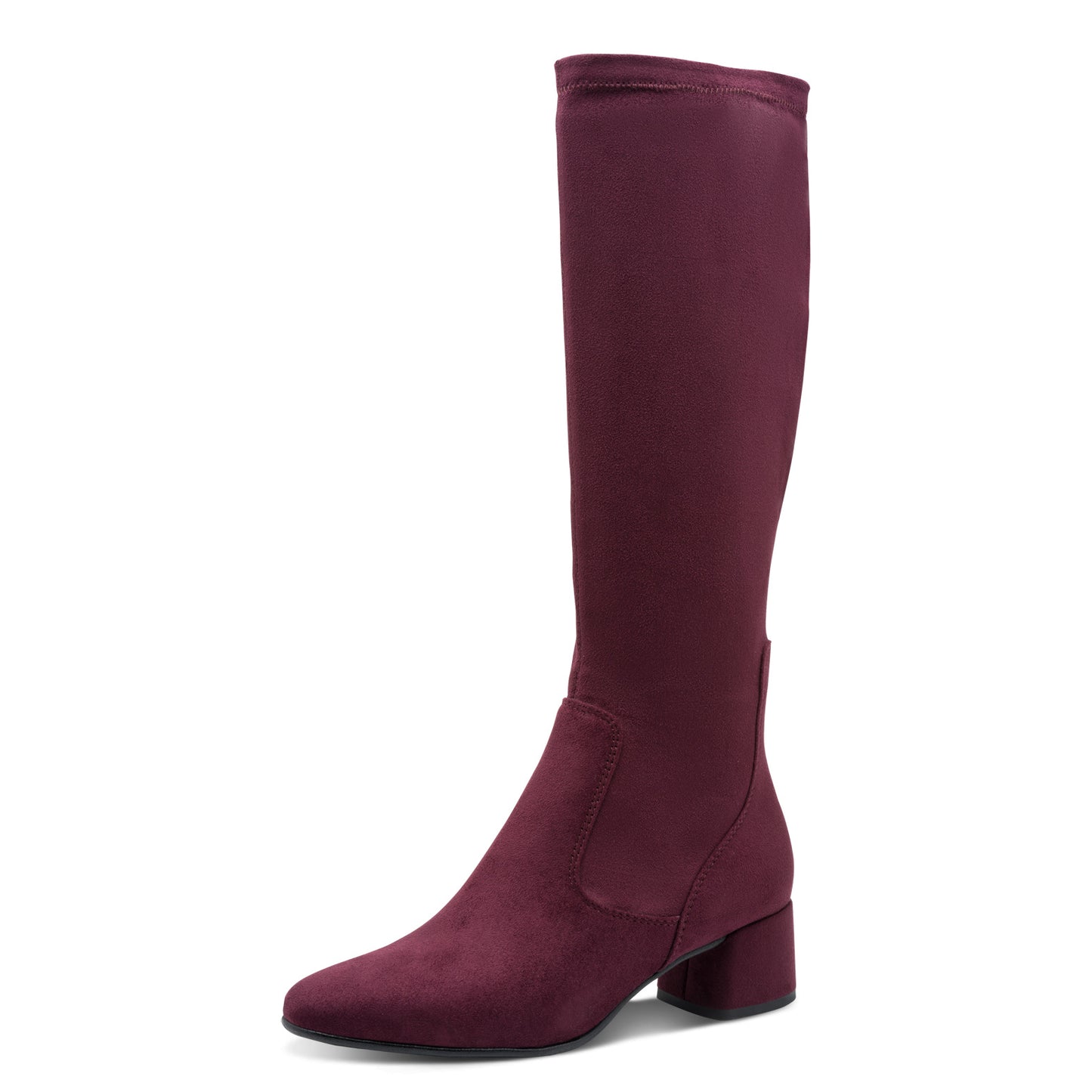MT Long Stretch Boots - Mulberry