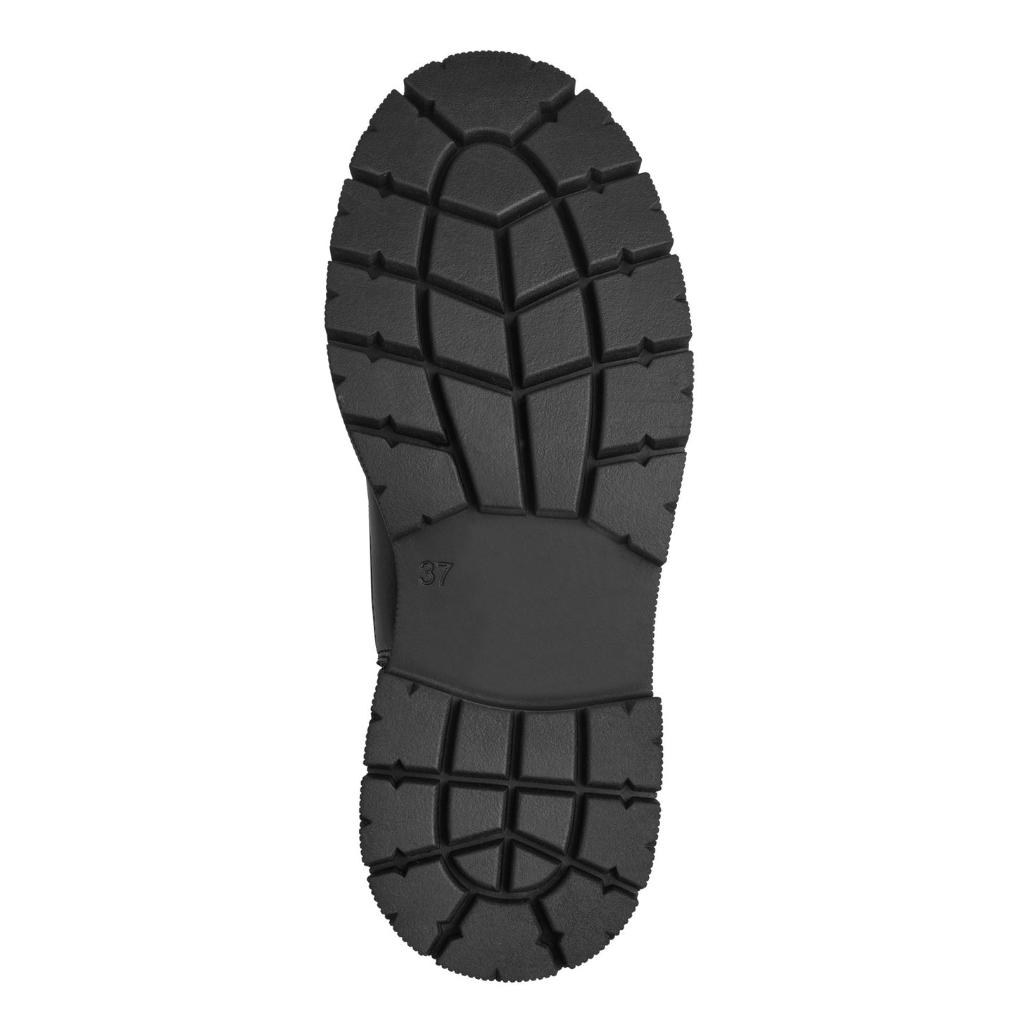 MT Front Zip Quilted Boots - Black