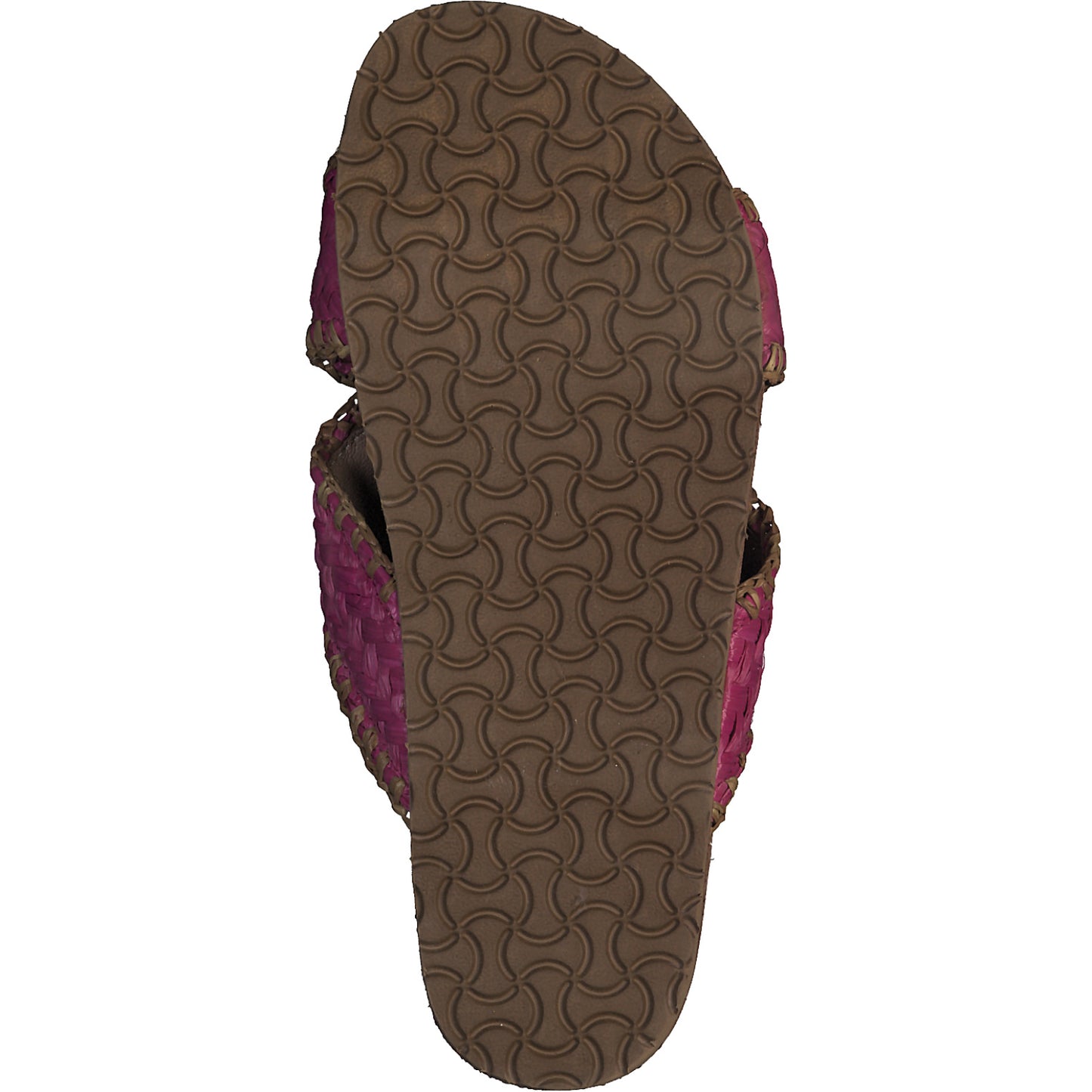 MT stitched sandals - fushia