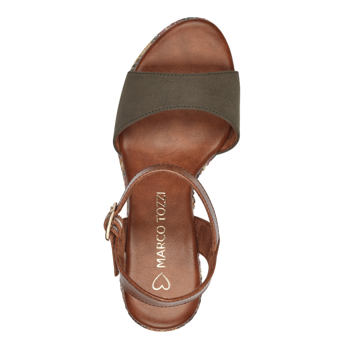 MT Printed Heels - Khaki