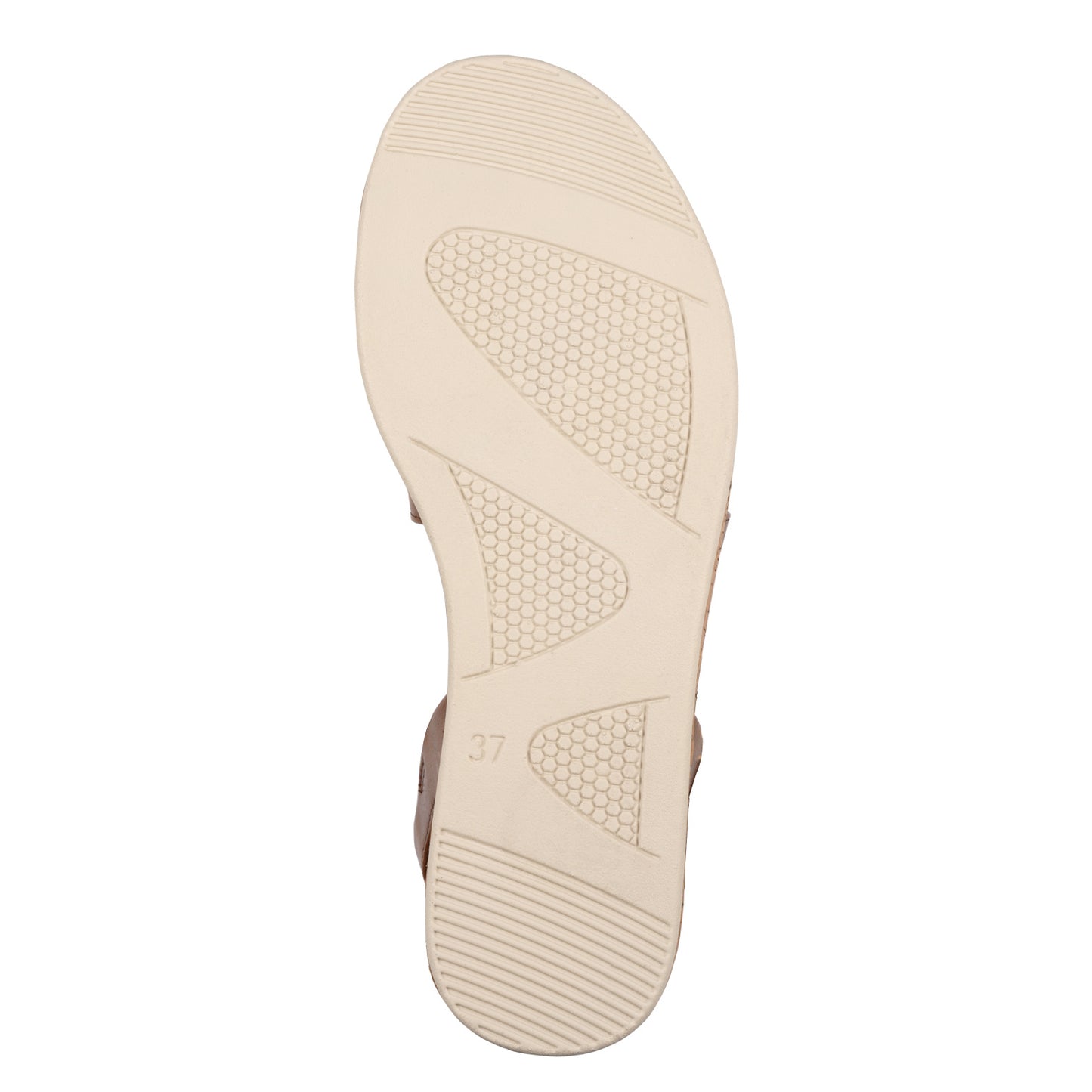 MT Tan & Gold Cork Sole Sandals - Cognac Comb