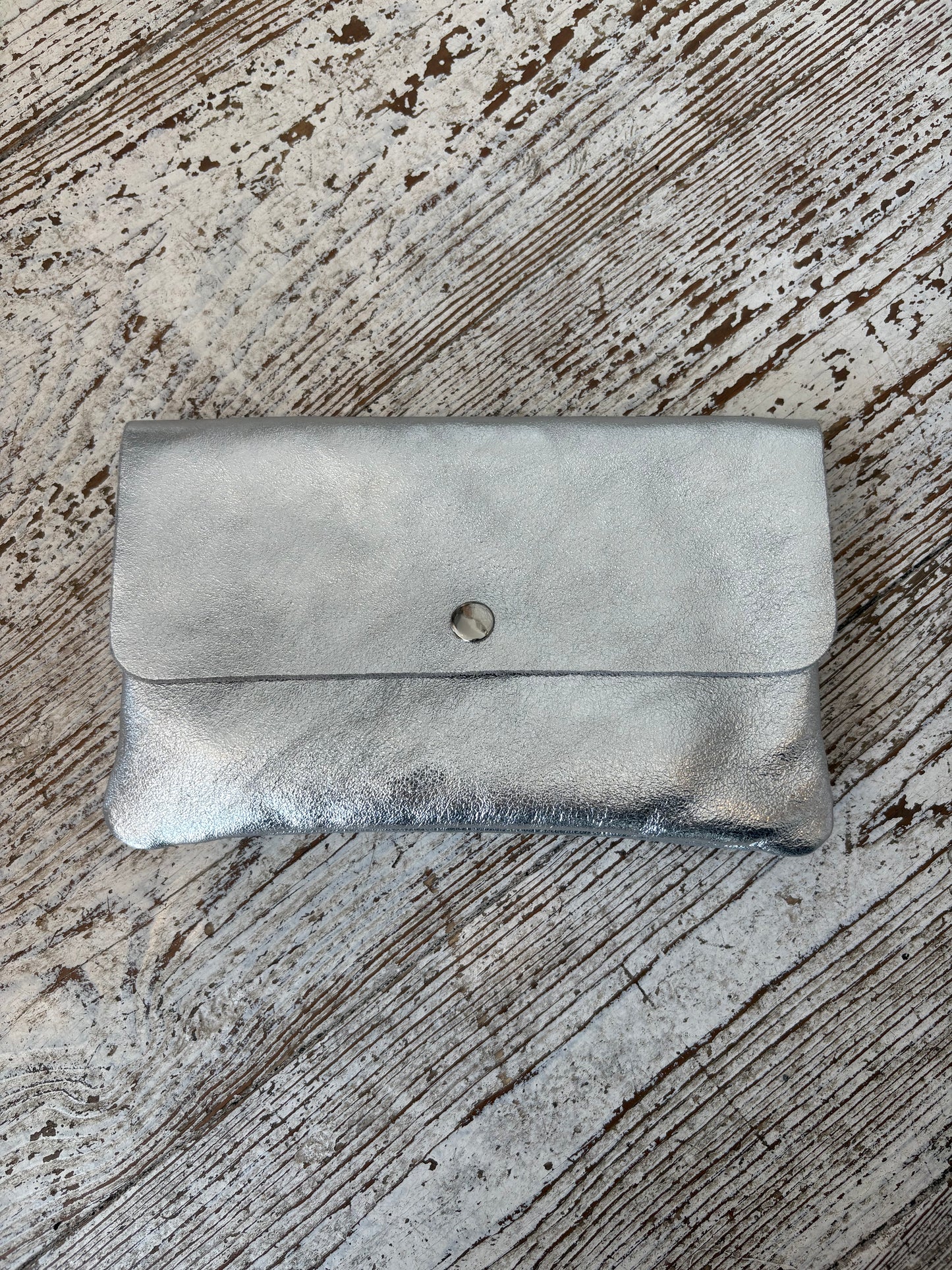 Leather Clutch Bag - Various Colours