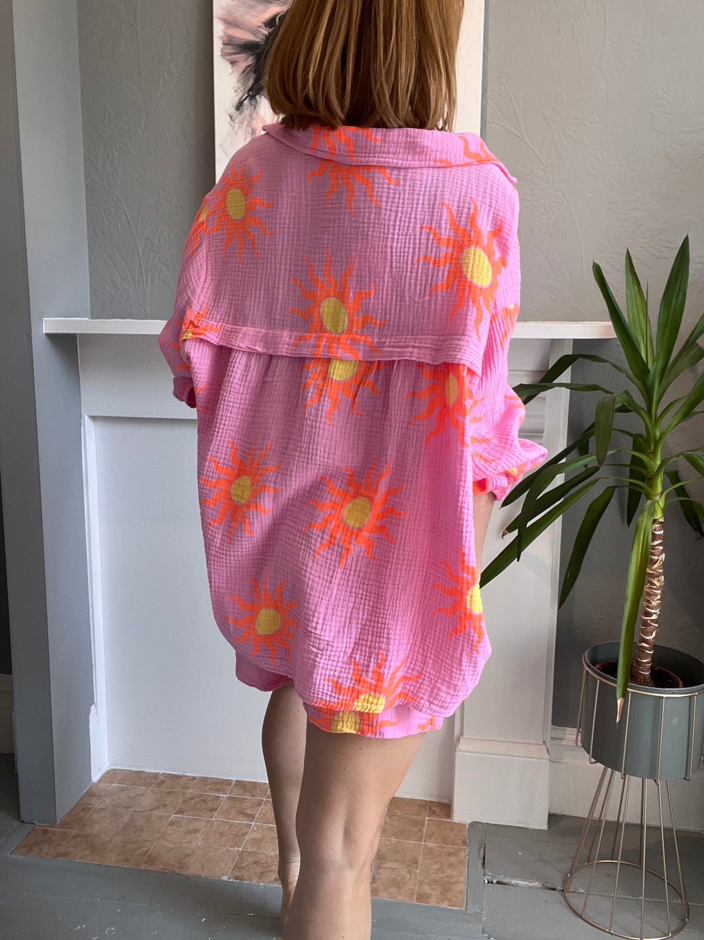 Sun shirt - pink