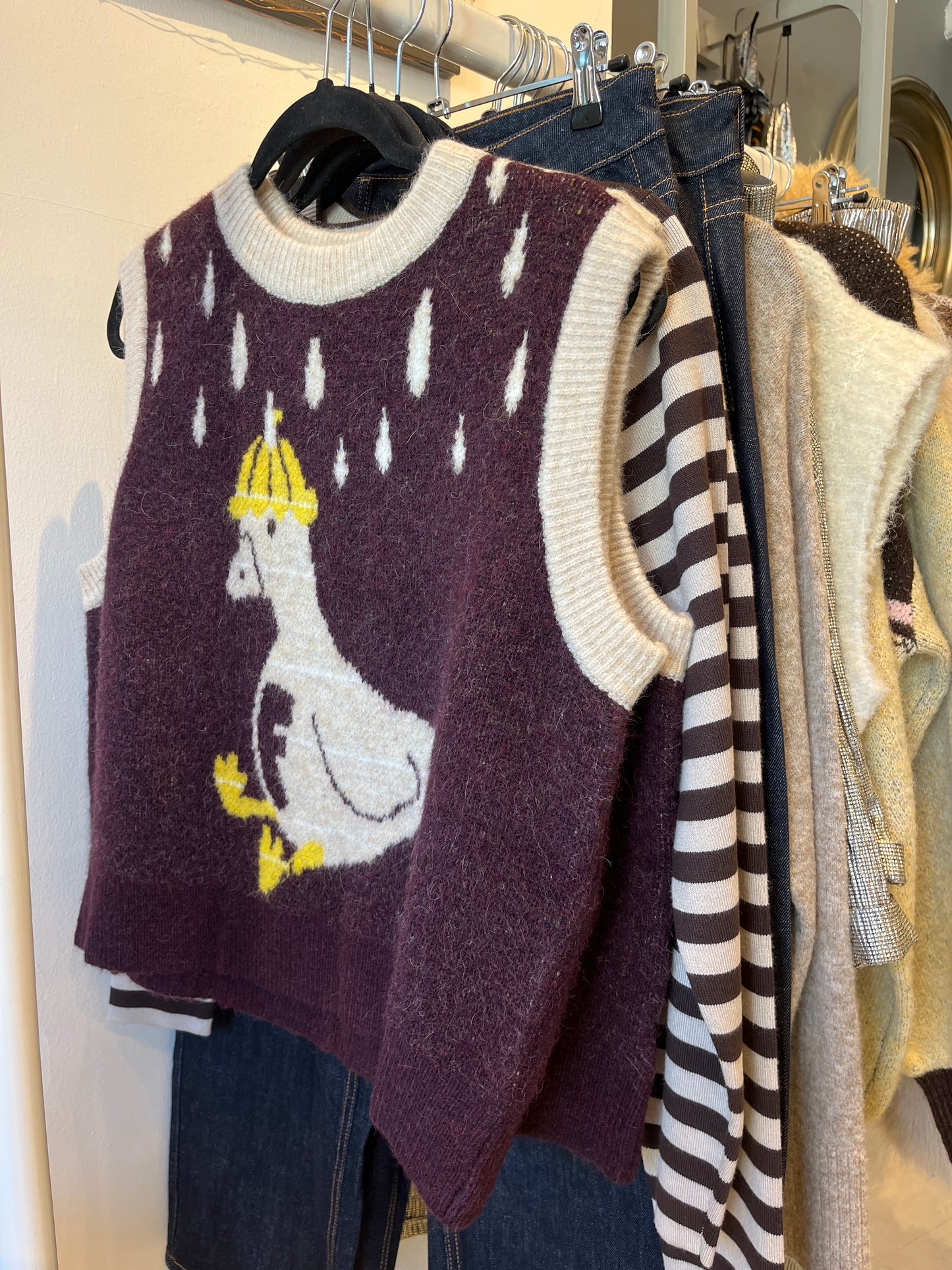 FRNCH Arber Knitted Vest