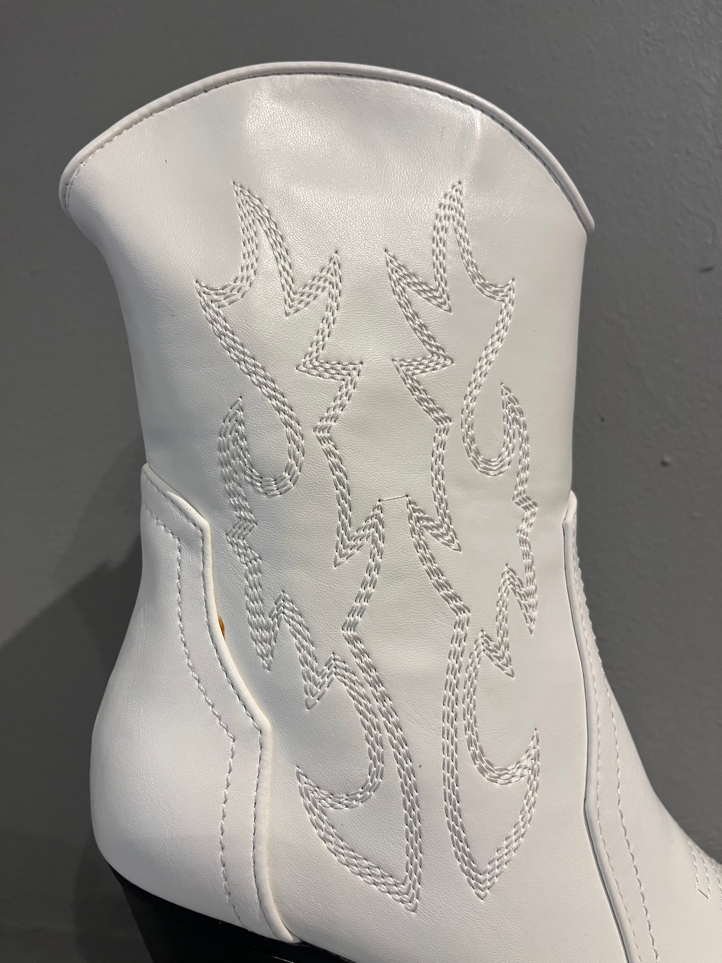 Western boots - white