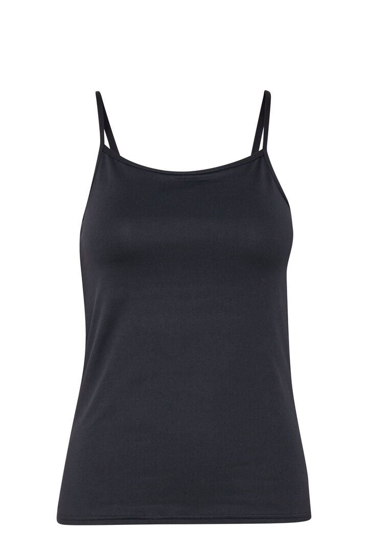 Fransa Krask Vest Top - Black