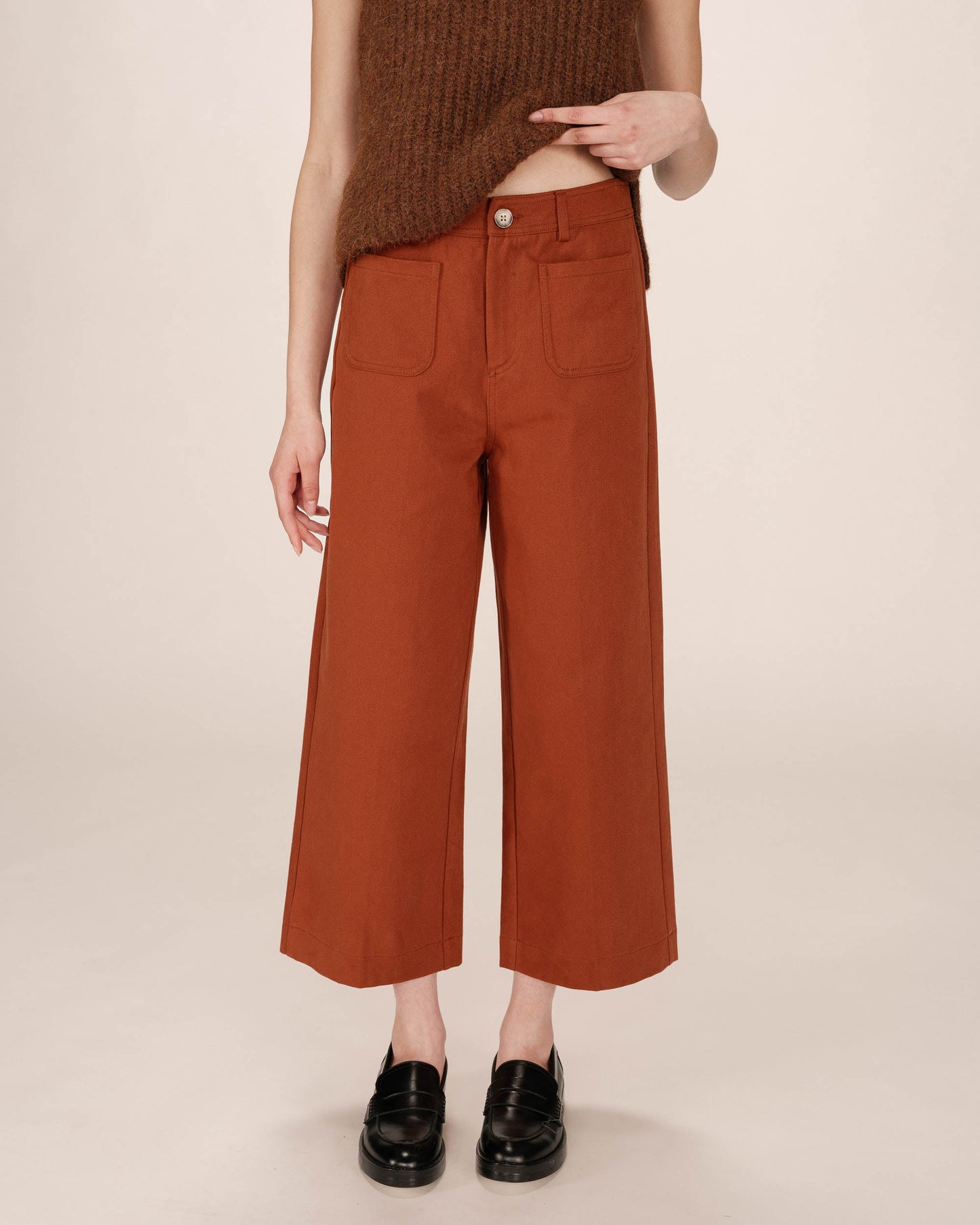 Grace & Mila Sole Trousers - brick