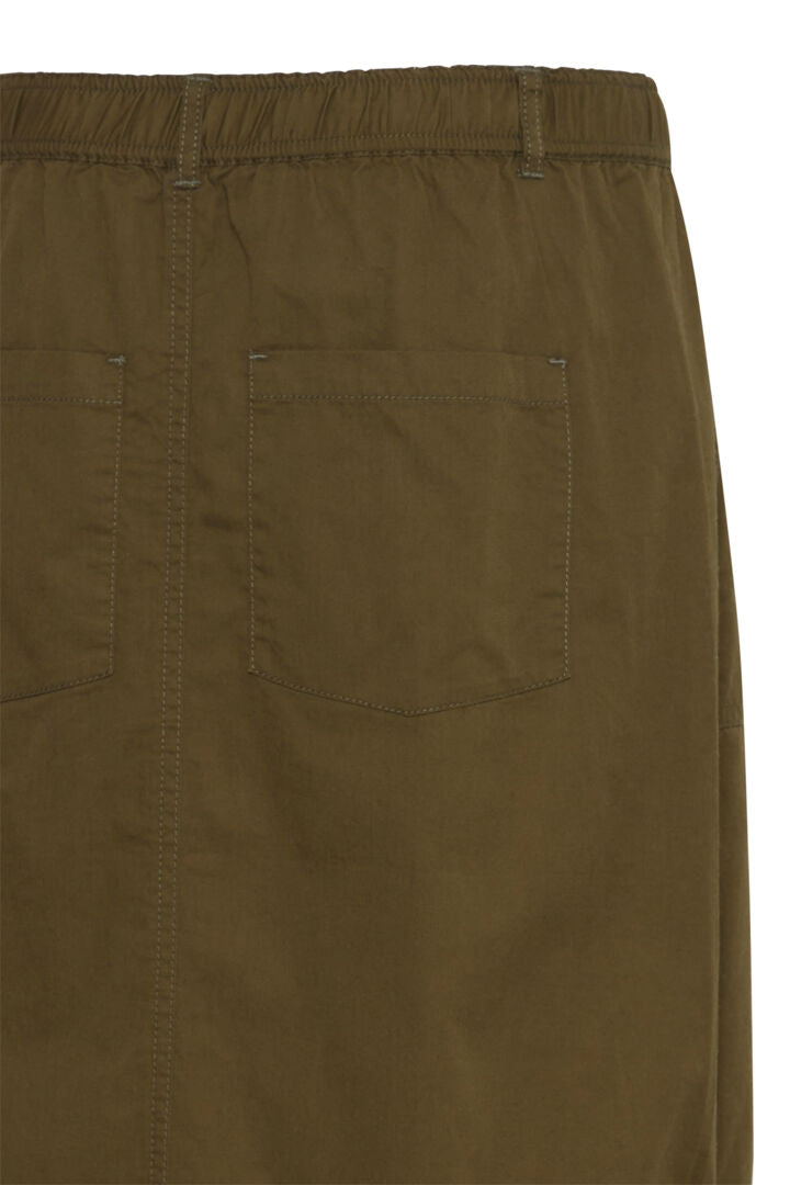 Fransa June Skirt - Dark Olive