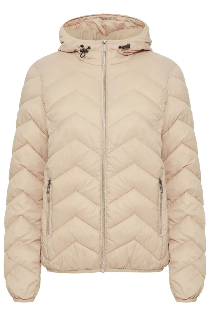 Fransa Padding Coat - Oxford Tan