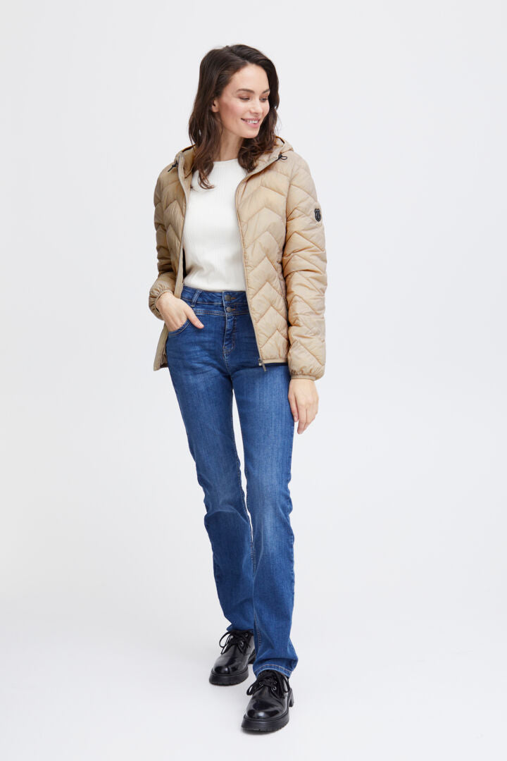 Fransa Padding Coat - Oxford Tan