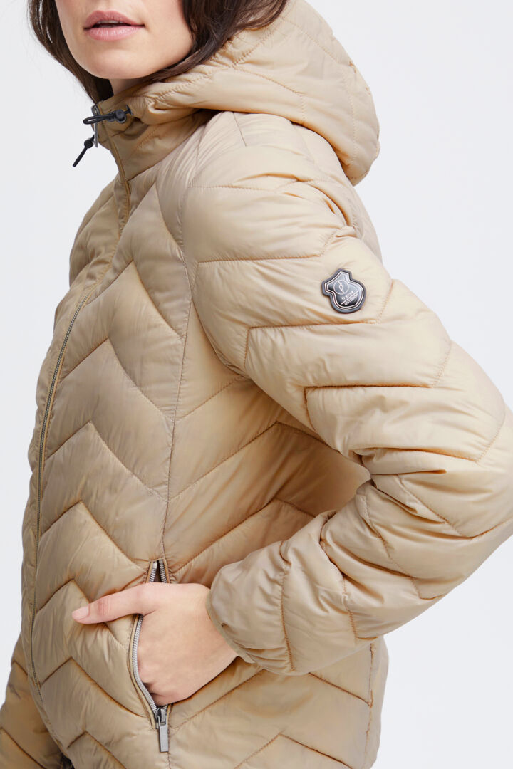 Fransa Padding Coat - Oxford Tan