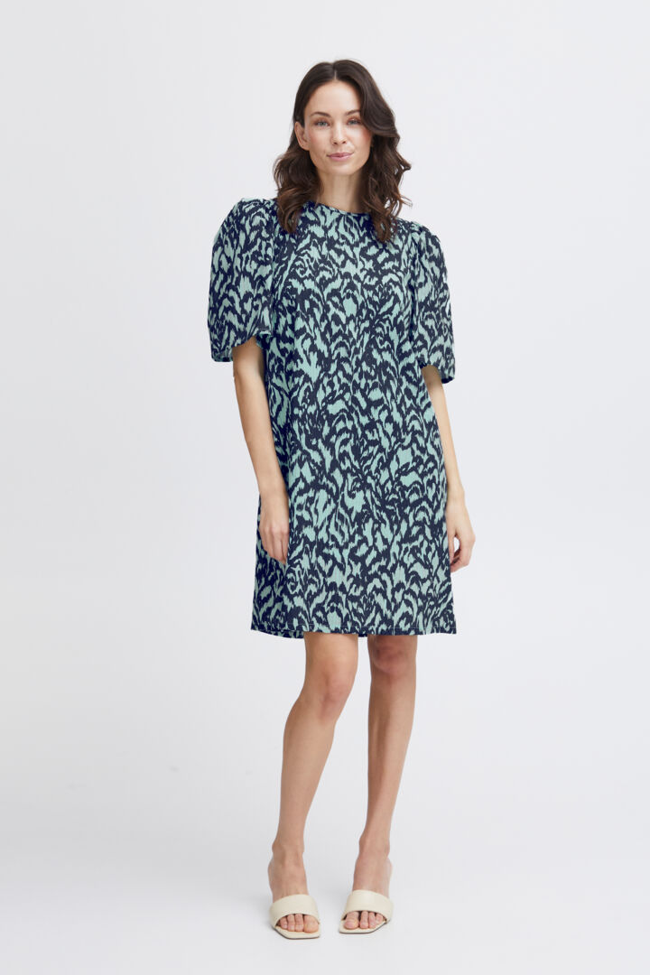 Fransa Sanka Dress - Brook Green