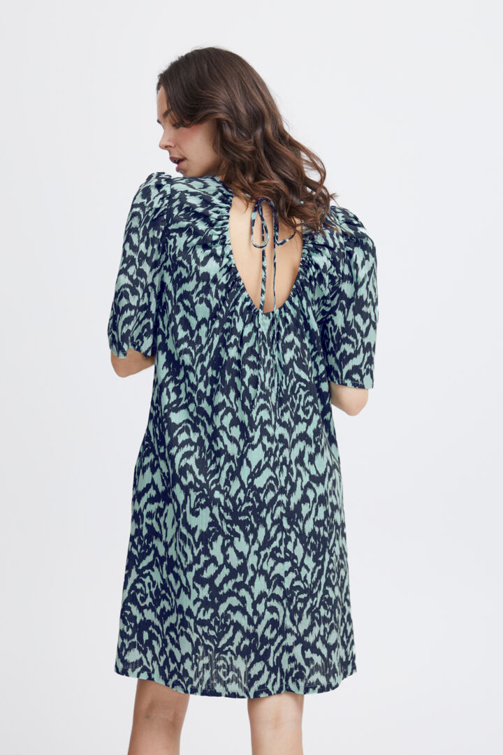 Fransa Sanka Dress - Brook Green