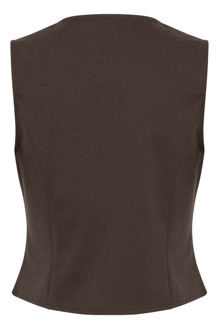 Fransa Zablazer Waistcoat - After Dark