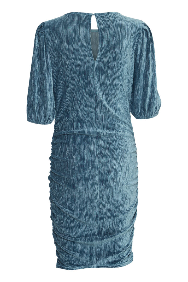 Fransa Calista Dress - Bluestone