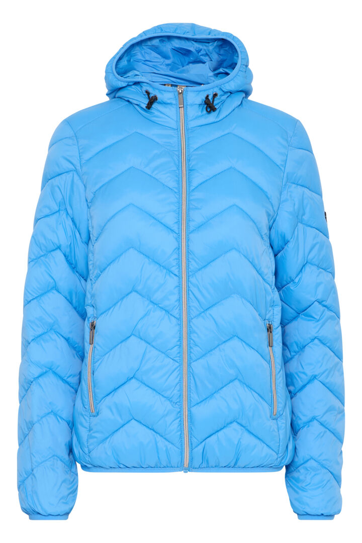 Fransa Padding Coat - Azure Blue
