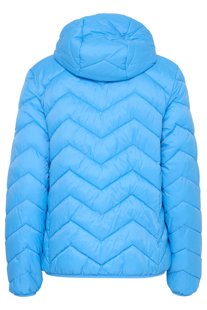 Fransa Padding Coat - Azure Blue