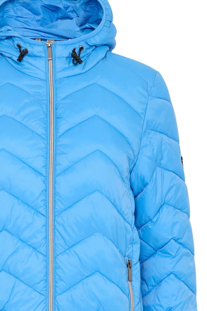 Fransa Padding Coat - Azure Blue
