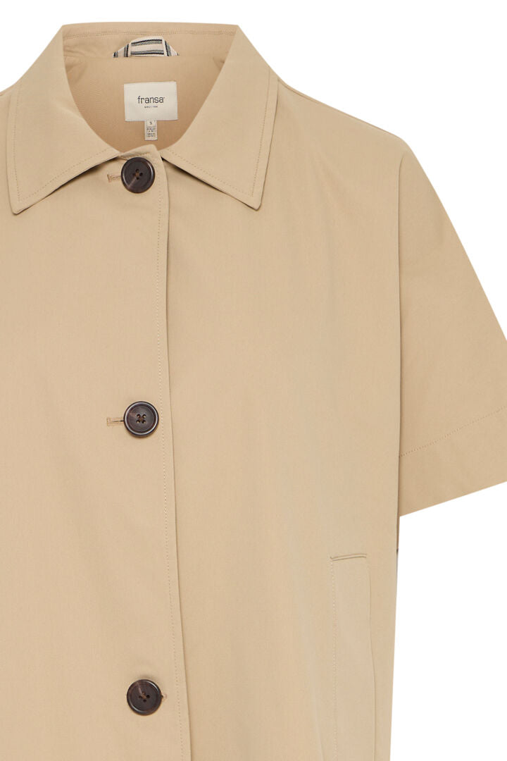 Fransa Moon Jacket - Cornstalk