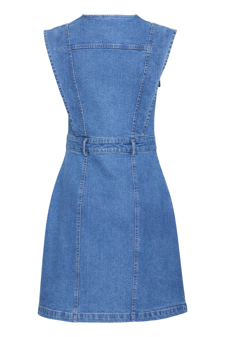 ICHI Cally Denim Dress