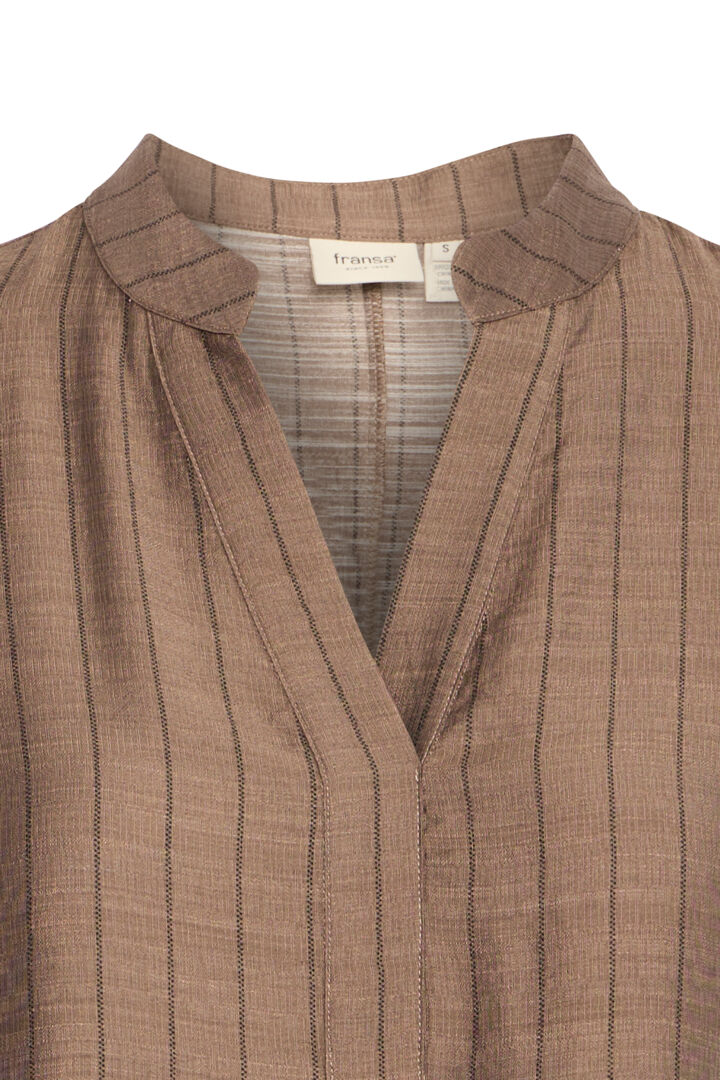 Fransa Ariana Tunic - Rain Drum