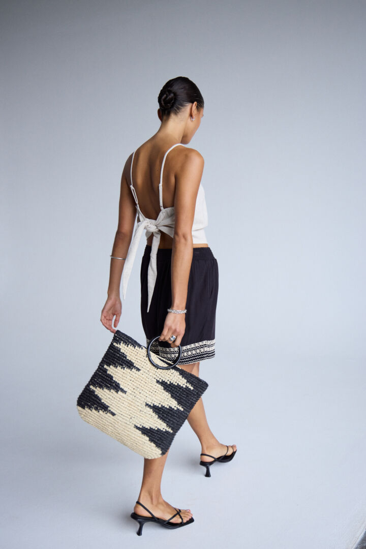 ICHI Ragni Shorts - Black