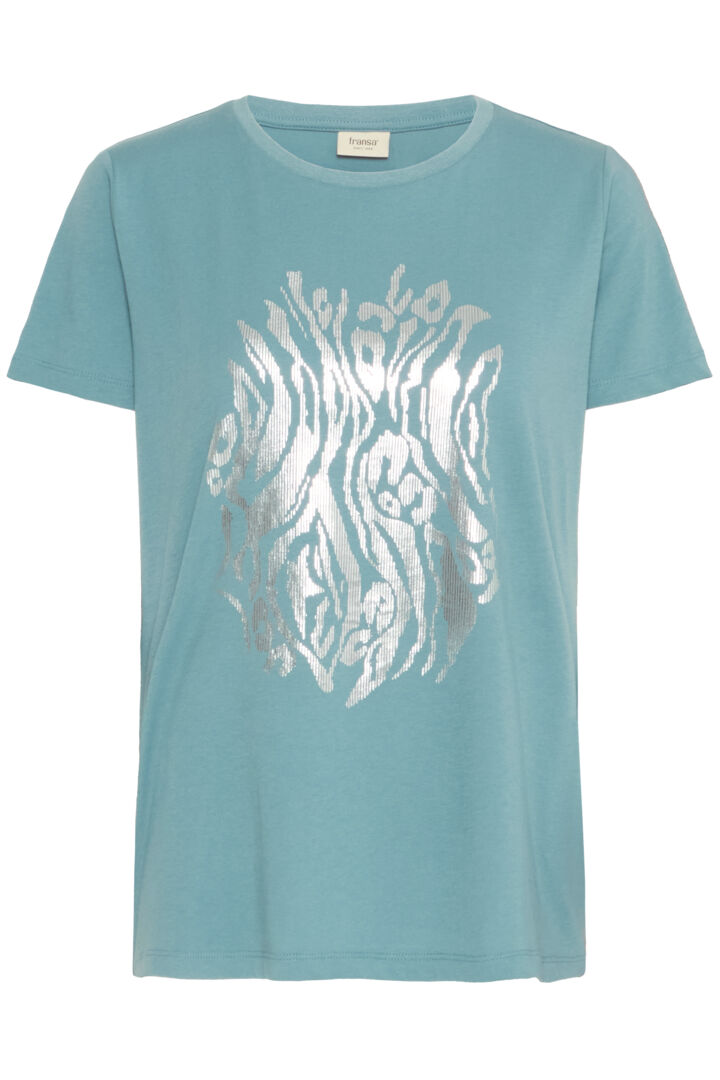 Fransa Valentina Tee - Bluestone