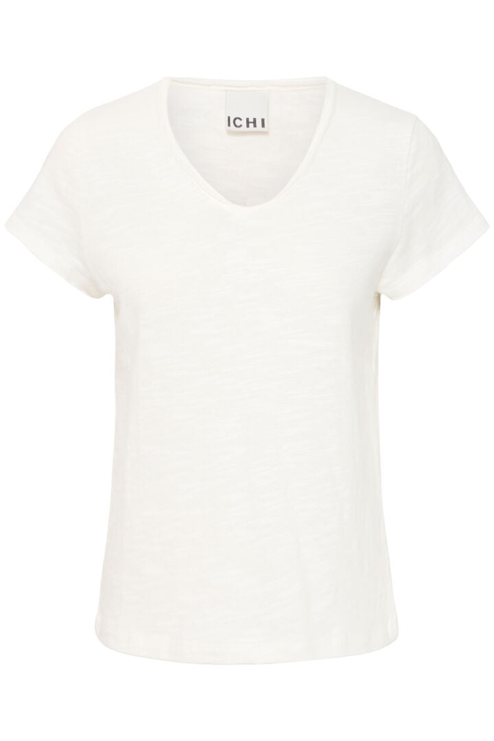 ICHI Nicola T-Shirt - Cloud Dancer