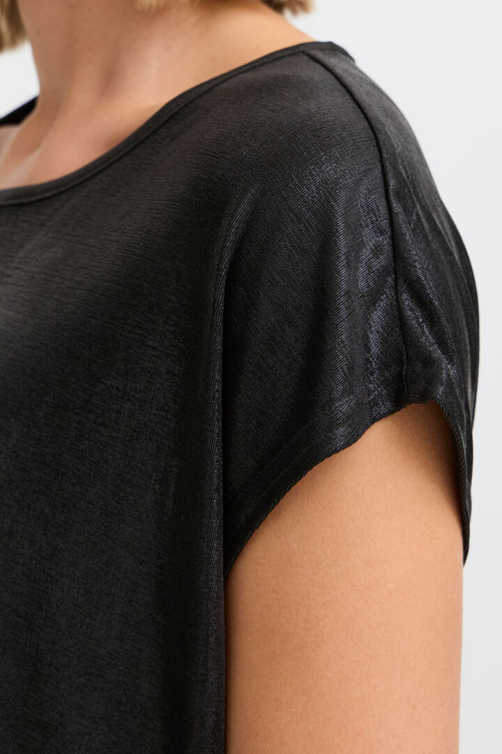 Fransa Franny Top - Black
