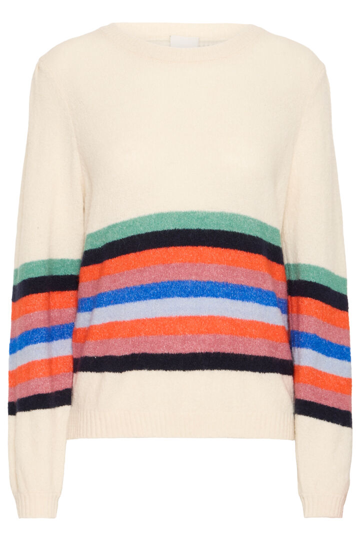 ICHI Dusty Stripe Jumper