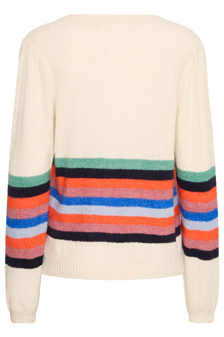 ICHI Dusty Stripe Jumper