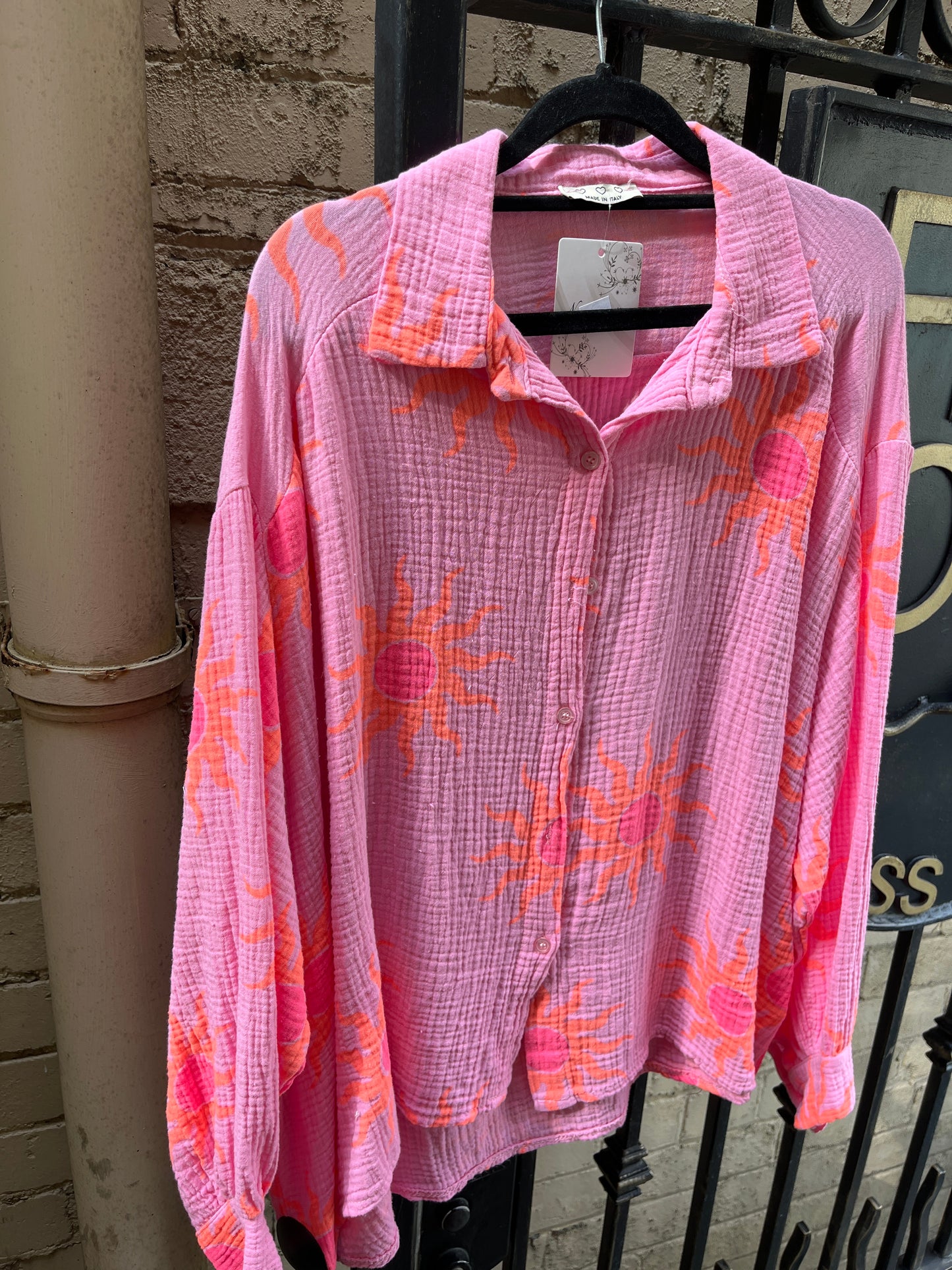 Sun shirt - pink