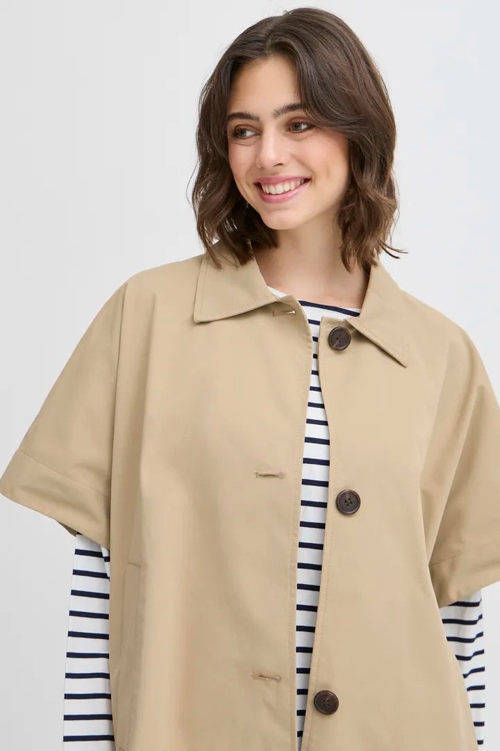 Fransa Moon Jacket - Cornstalk