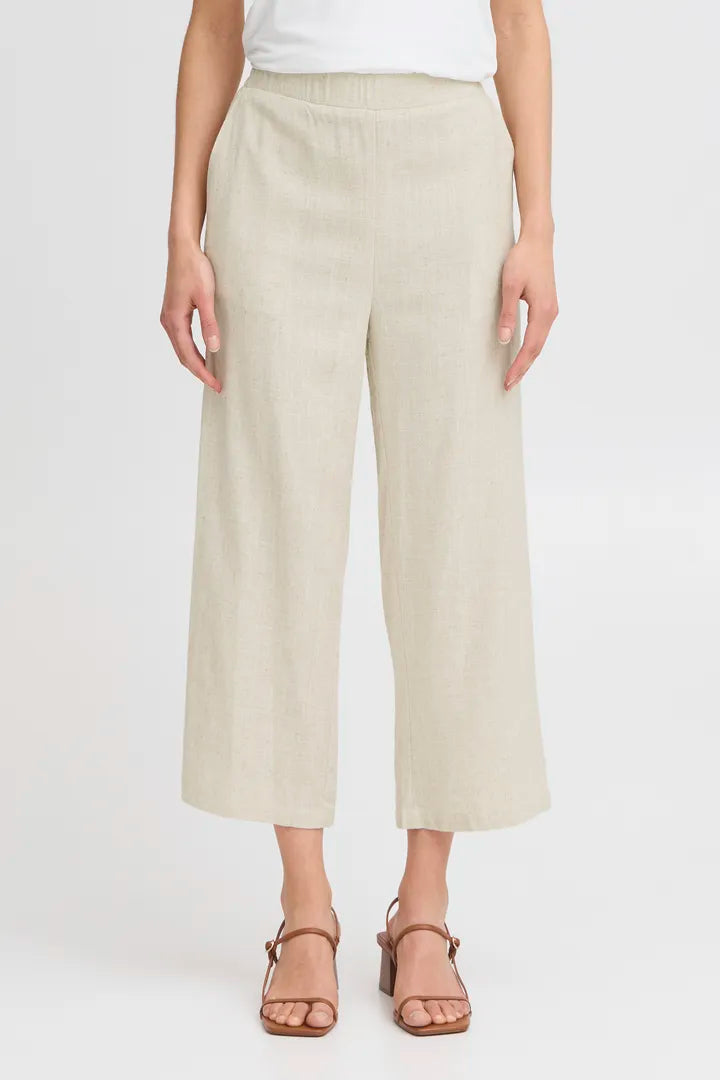 Fransa Juna Cropped Trousers - Birch