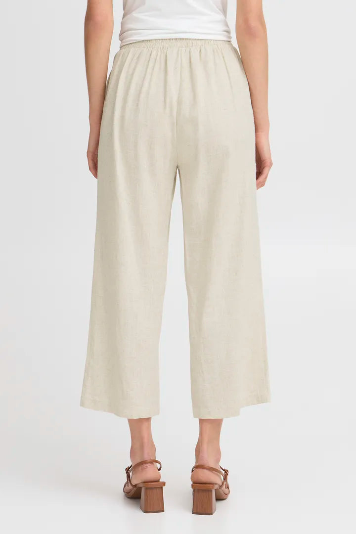 Fransa Juna Cropped Trousers - Birch