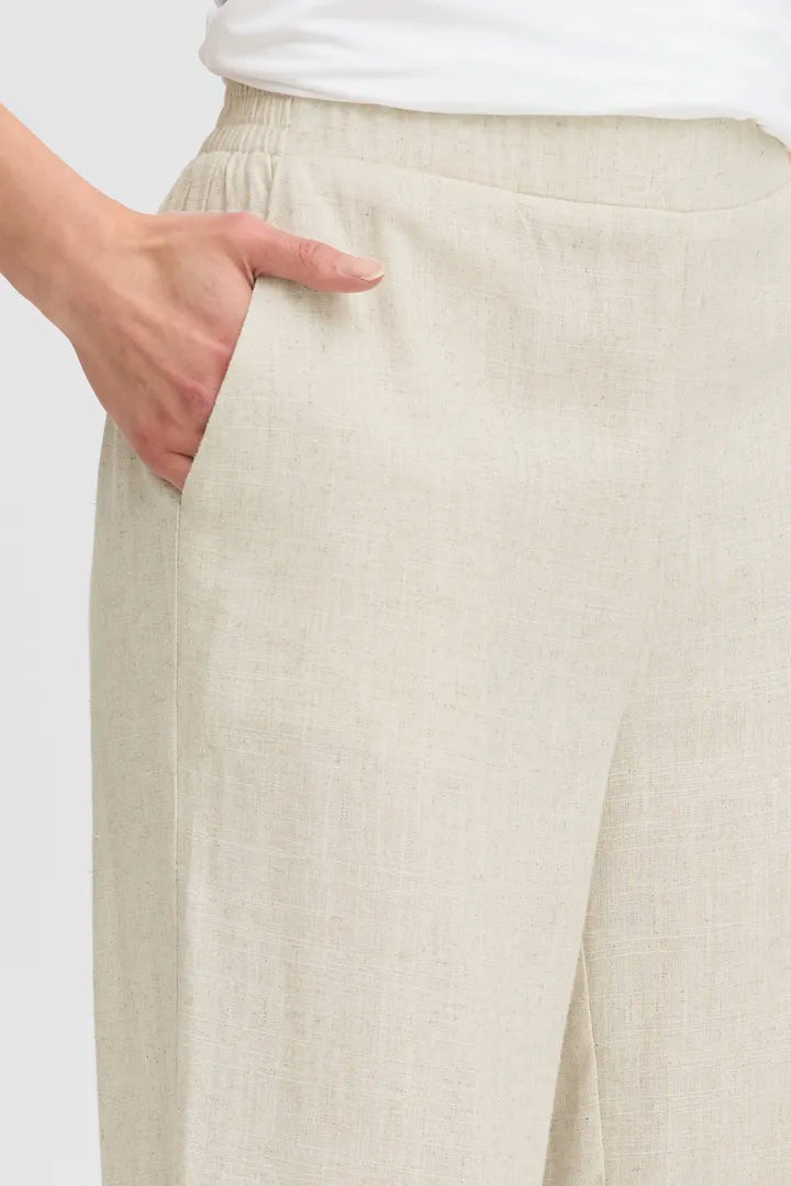 Fransa Juna Cropped Trousers - Birch