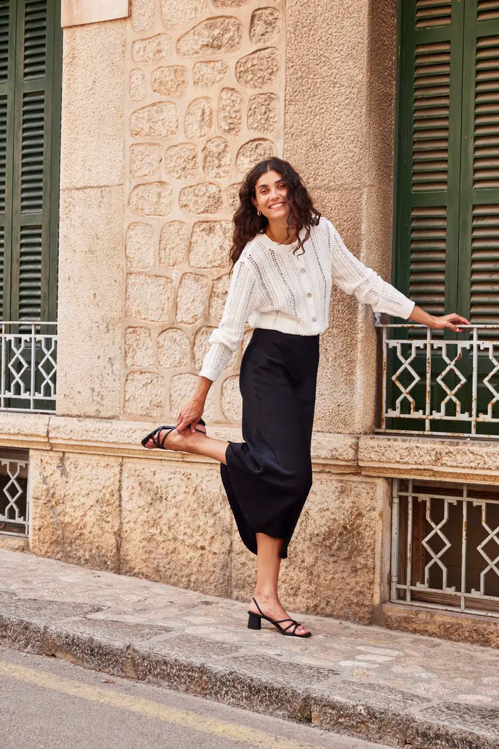 Fransa Loren Skirt - Black