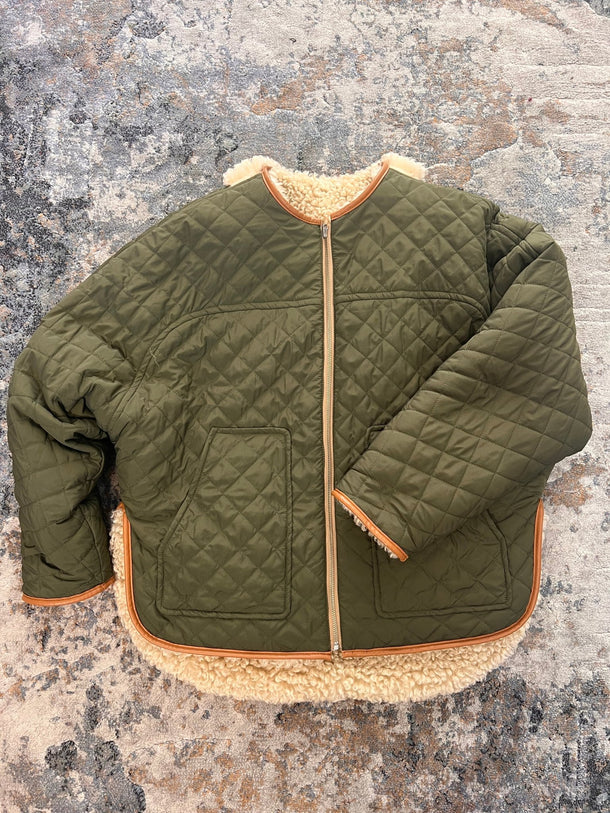 Molliolli Moe Reversible Sherpa Jacket
