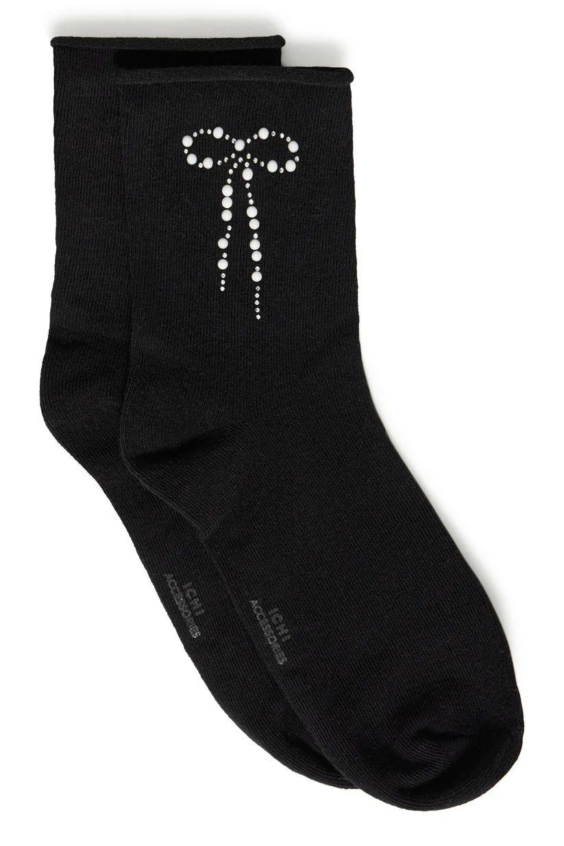ICHI Banitta Socks - Black
