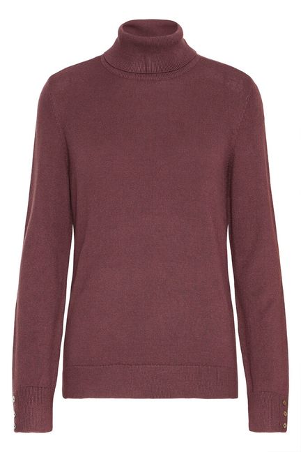 Fransa Clia Polo - Fudge Red
