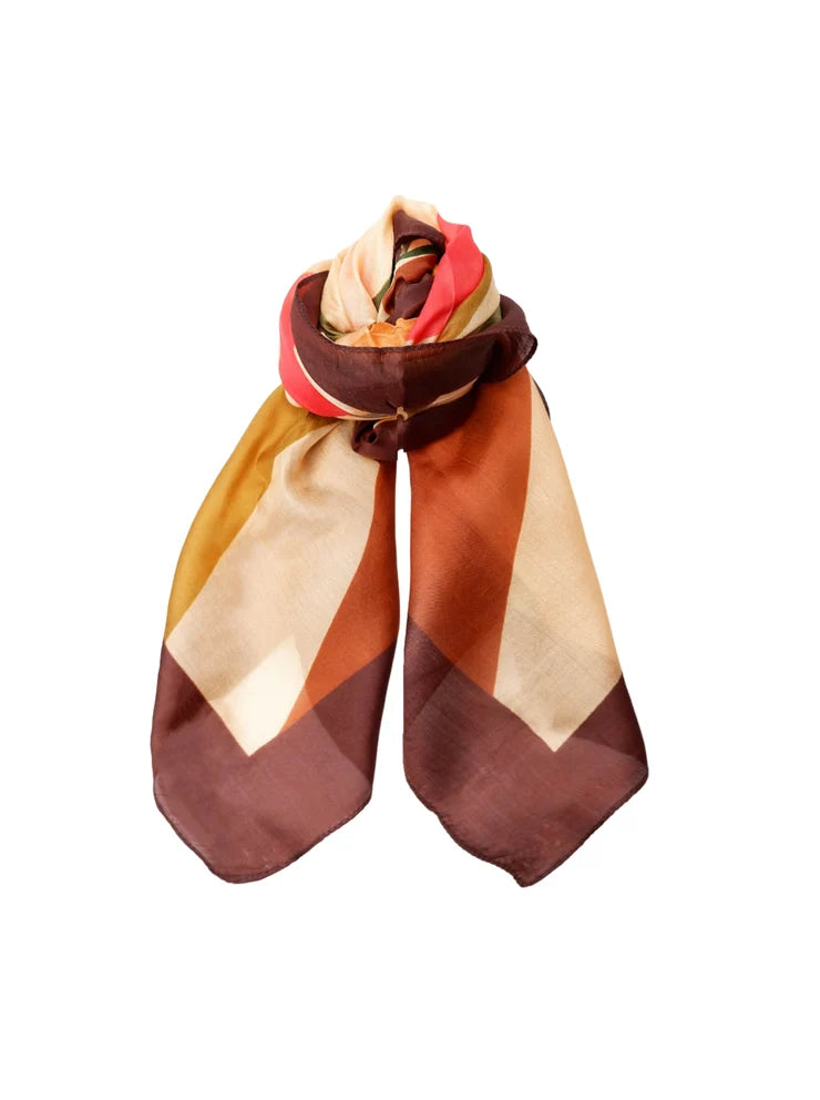 BC Farrago Silk Scarf - Golden