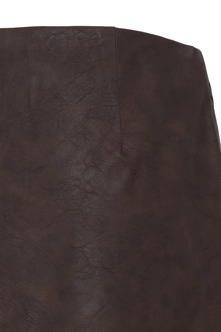 ICHI Kanira Skirt - Chocolate