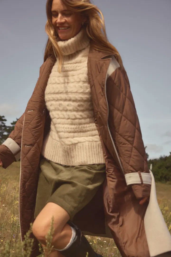 Fransa Sasha Pullover - Oatmeal