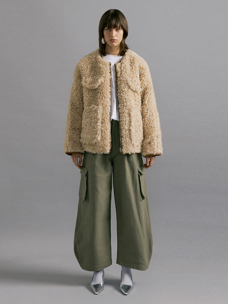 Molliolli Moe Reversible Sherpa Jacket