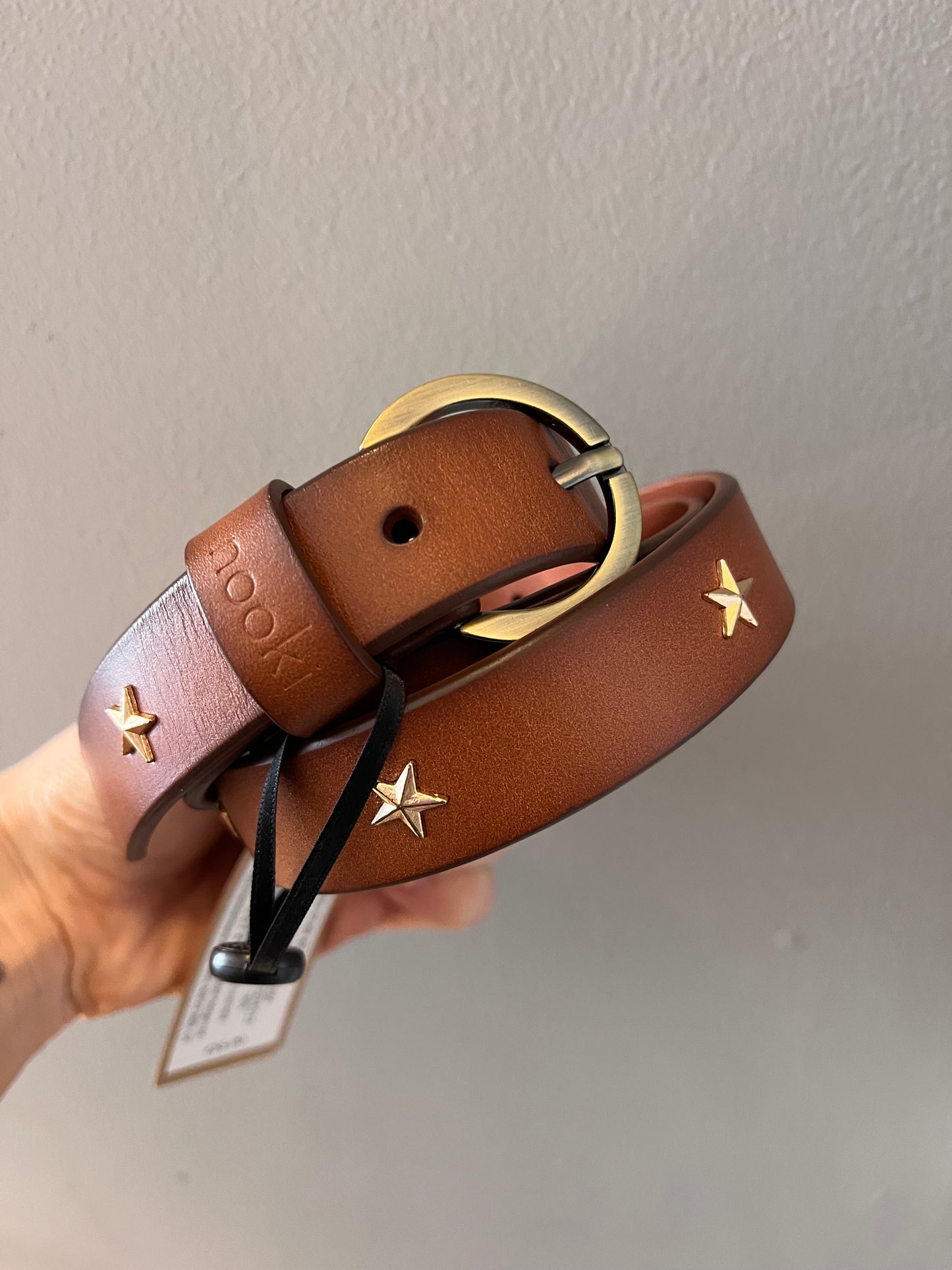 Nooki Calisto Star Belt - Tan