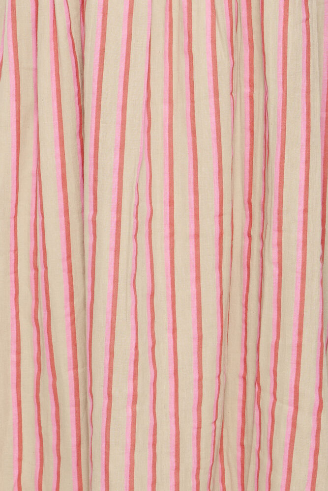 ICHI Foxa Midi Dress - Azalea Stripe